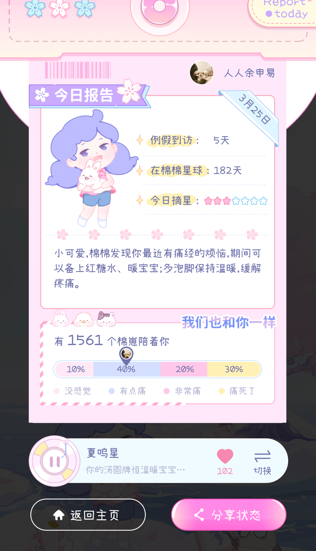棉棉月历