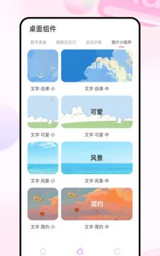 迷你小组件